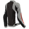 Kurtka motocyklowa damska tekstylna DAINESE HYDRAFLUX 2 AIR LADY D-DRY czarny szary czerwony